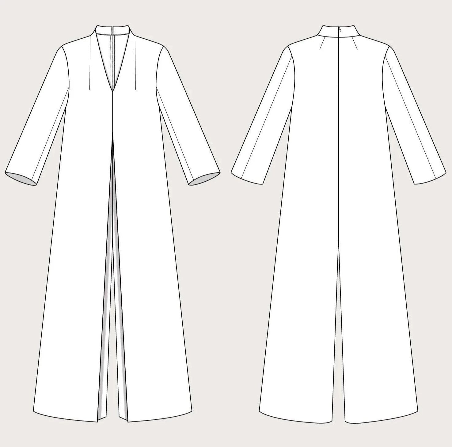 Assembly Line, Maxi Jumpsuit Pattern, Sweden