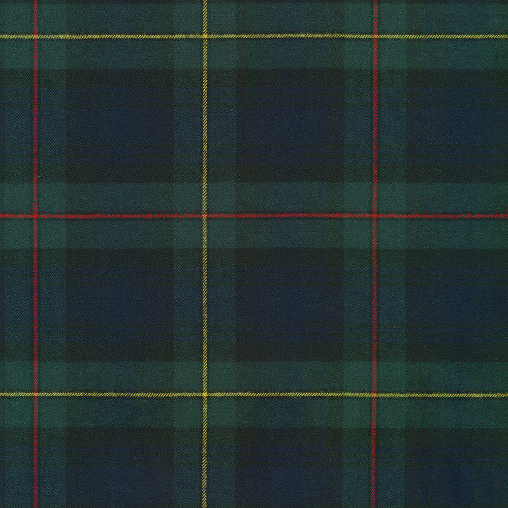 Japanese Twill Flannel Plaid Fabric, multiple colorways, 1/4 yard
