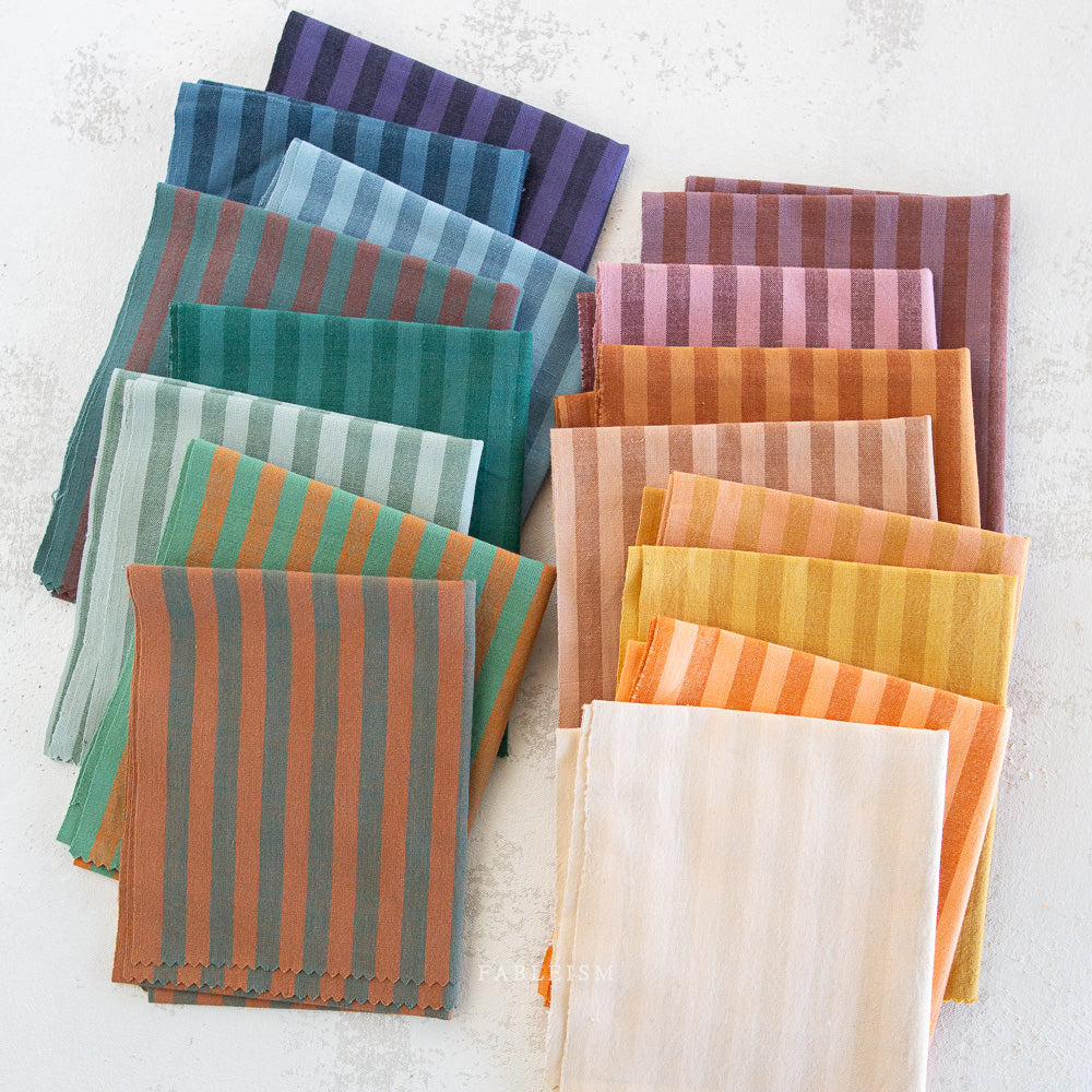 Fableism Sun Stripes, Multiple Colorways, 1/4 yard