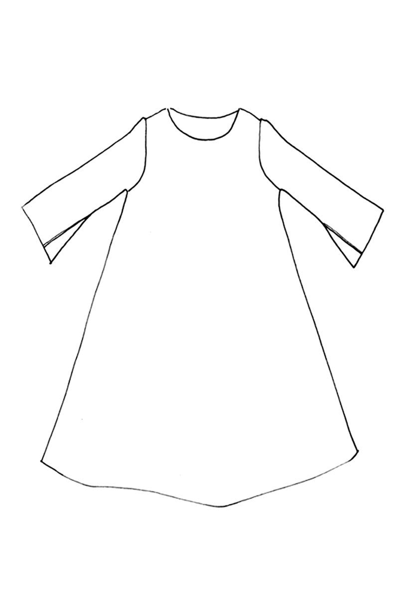 Merchant & Mills, The Trapeze Dress or Top PDF Pattern