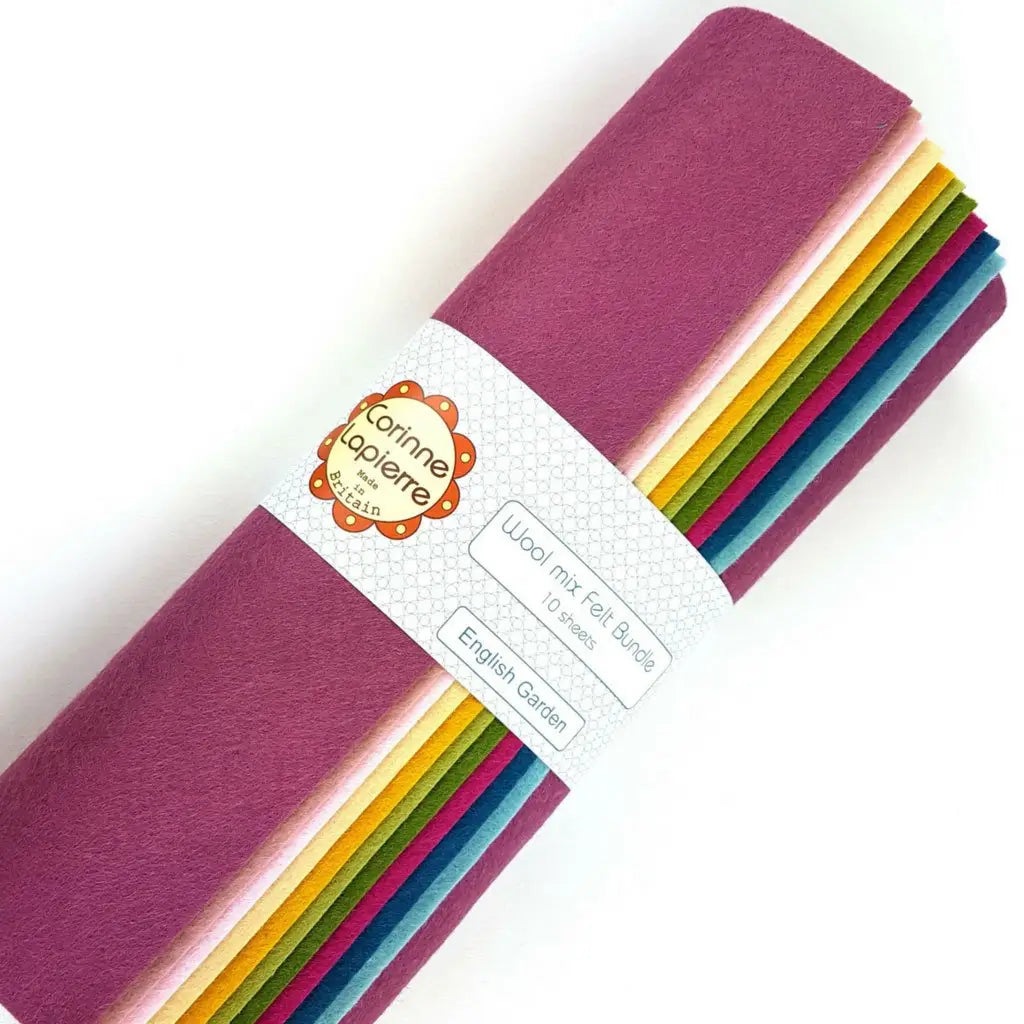 Wool Felt Bundle, multiple colorways