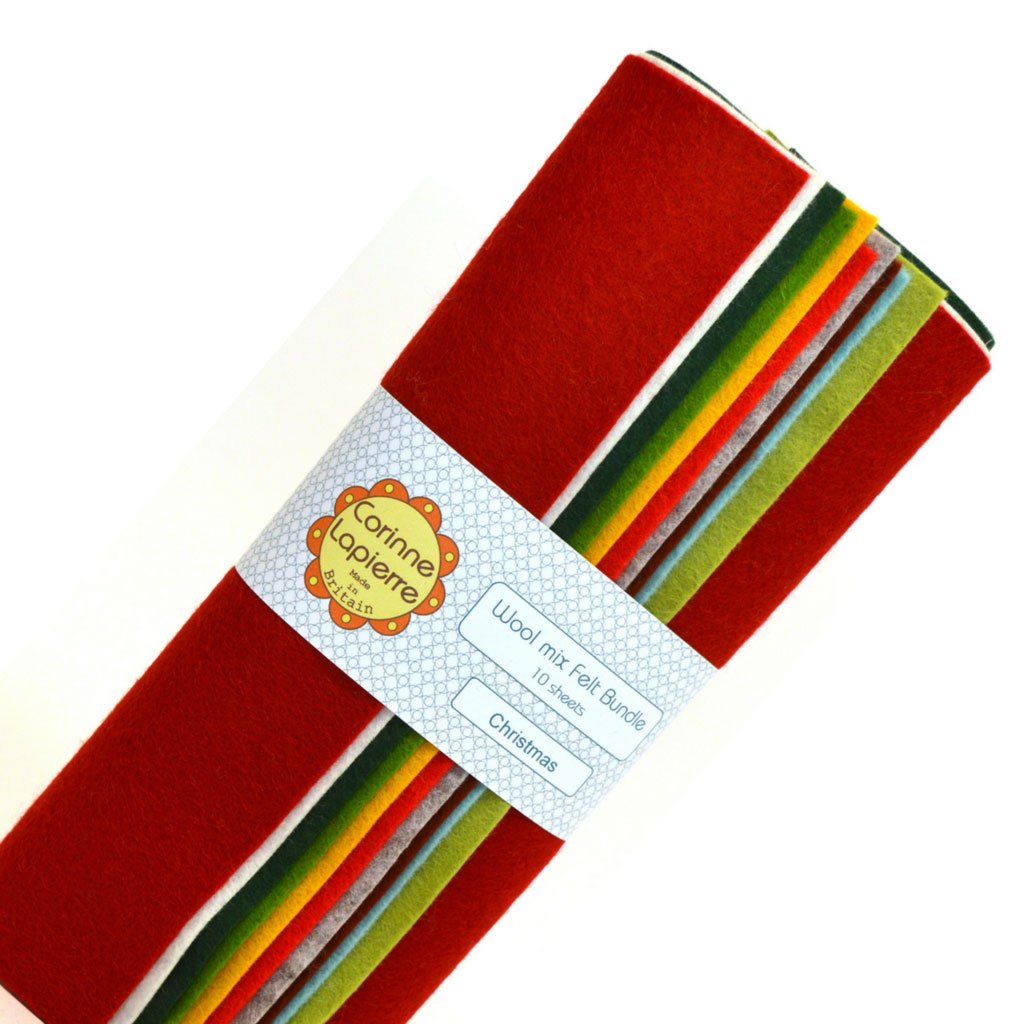 Wool Felt Bundle, multiple colorways