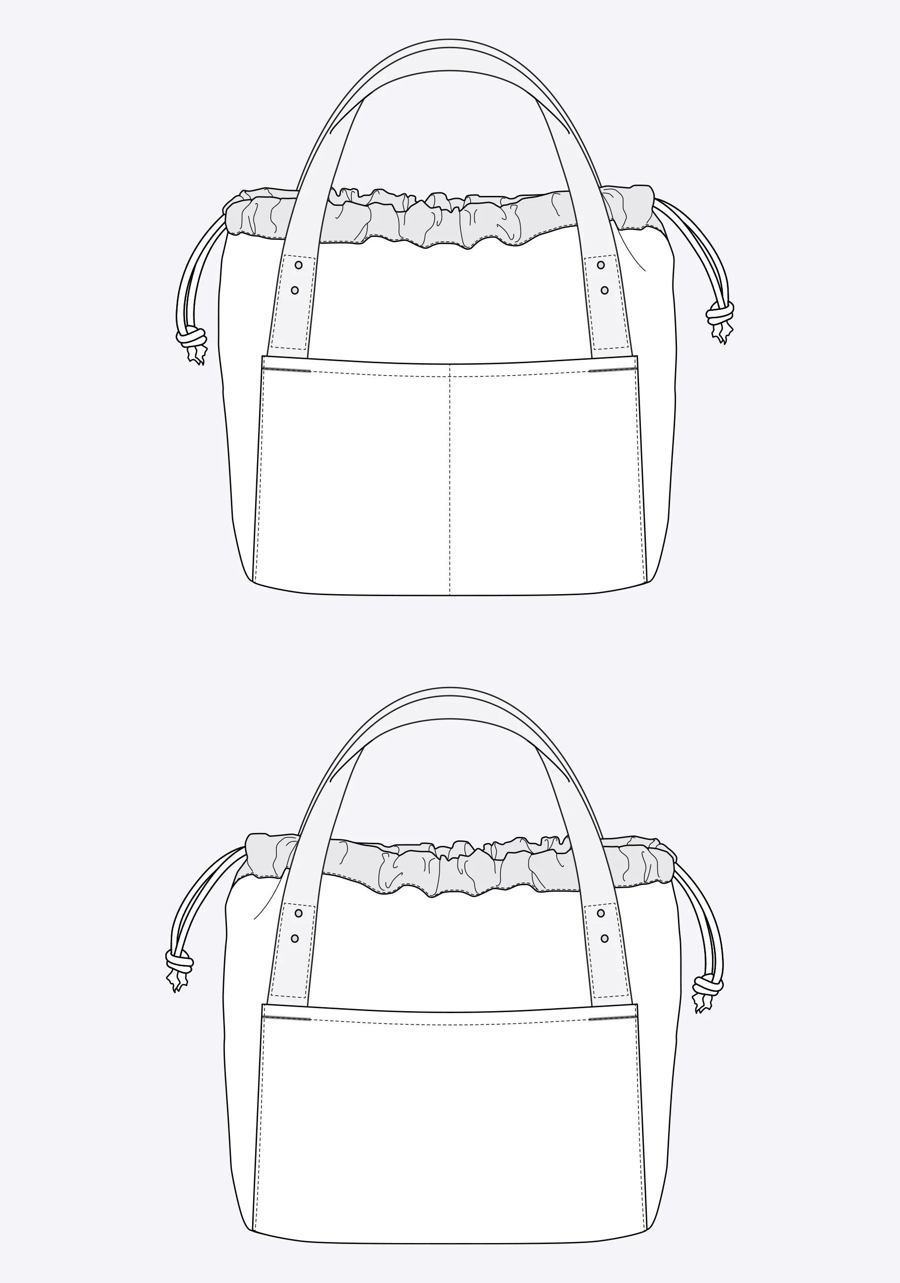 Grainline Studio, Fringe Suppy Co. Town Bag Pattern