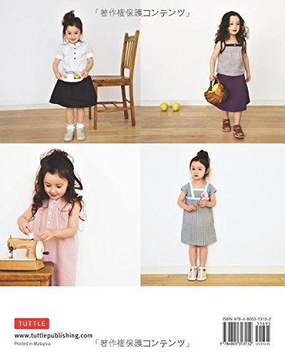 Japanese Sewing Book Sew Sweet Handmade Clothes for Girls: 22 Easy-to-Make Dresses, Skirts, Pants & Tops Girls Will Love