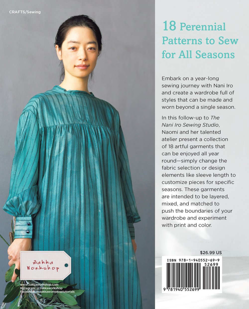A Year of Sewing with Nani Iro: 18 Patterns to Make & Wear Throughout the Seasons