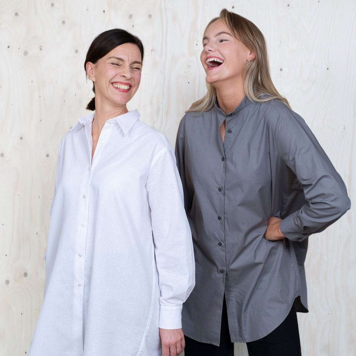 Assembly Line Oversized Shirt Pattern, Sweden