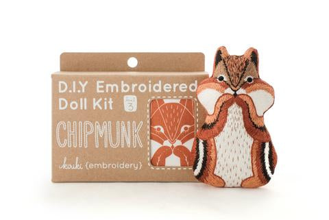 Kiriki D.I.Y Embroidered Doll Kits - Lakes Makerie - Minneapolis, MN