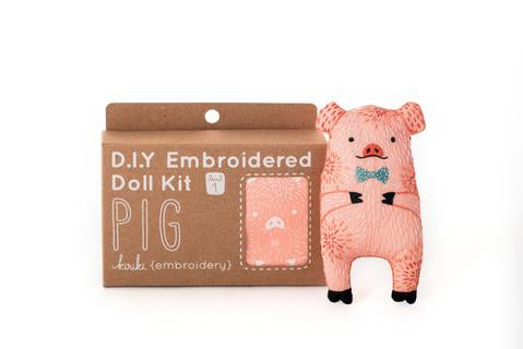 Kiriki D.I.Y Embroidered Doll Kits - Lakes Makerie - Minneapolis, MN