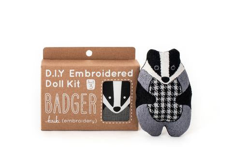 Kiriki D.I.Y Embroidered Doll Kits - Lakes Makerie - Minneapolis, MN