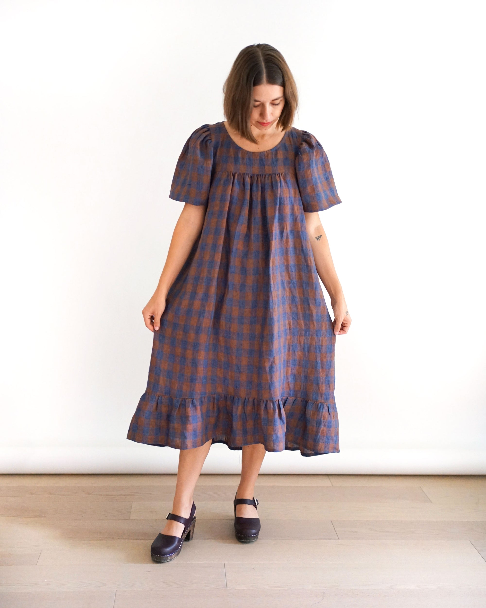 Matchy Matchy Sewing Club, Champagne Field Dress or Top, Digital PDF Pattern