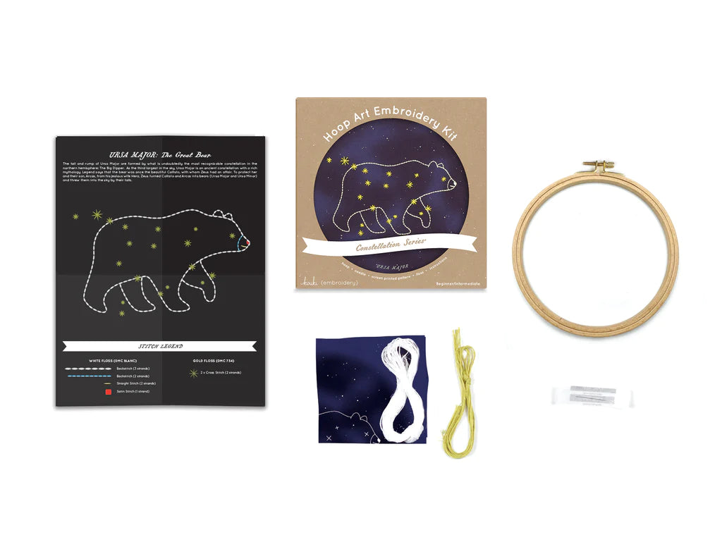 Kiriki Ursa Major Constellation Embroidery Kit