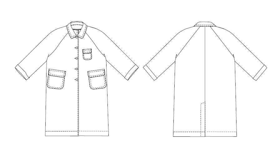 Merchant & Mills, The September Coat PDF Pattern