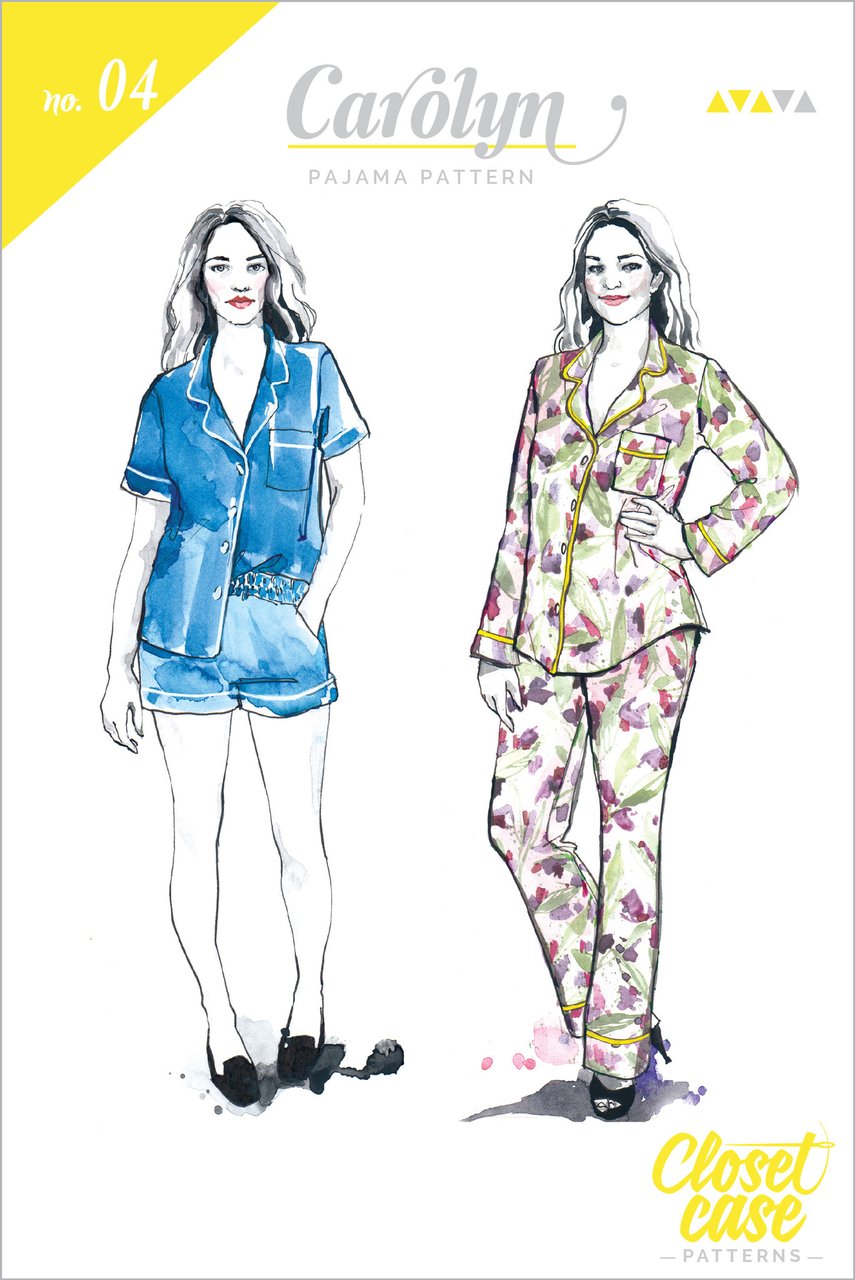 Closet Case Patterns, Carolyn Pajama Pattern - Lakes Makerie - Minneapolis, MN