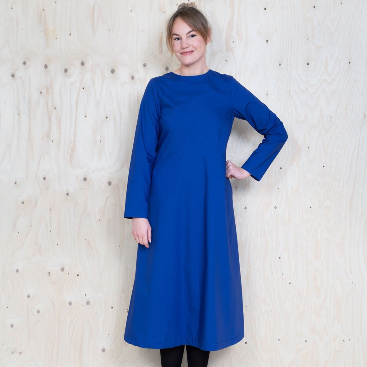 Assembly Line, Multi-Sleeve Midi Dress Pattern, Two Size Ranges, Sweden