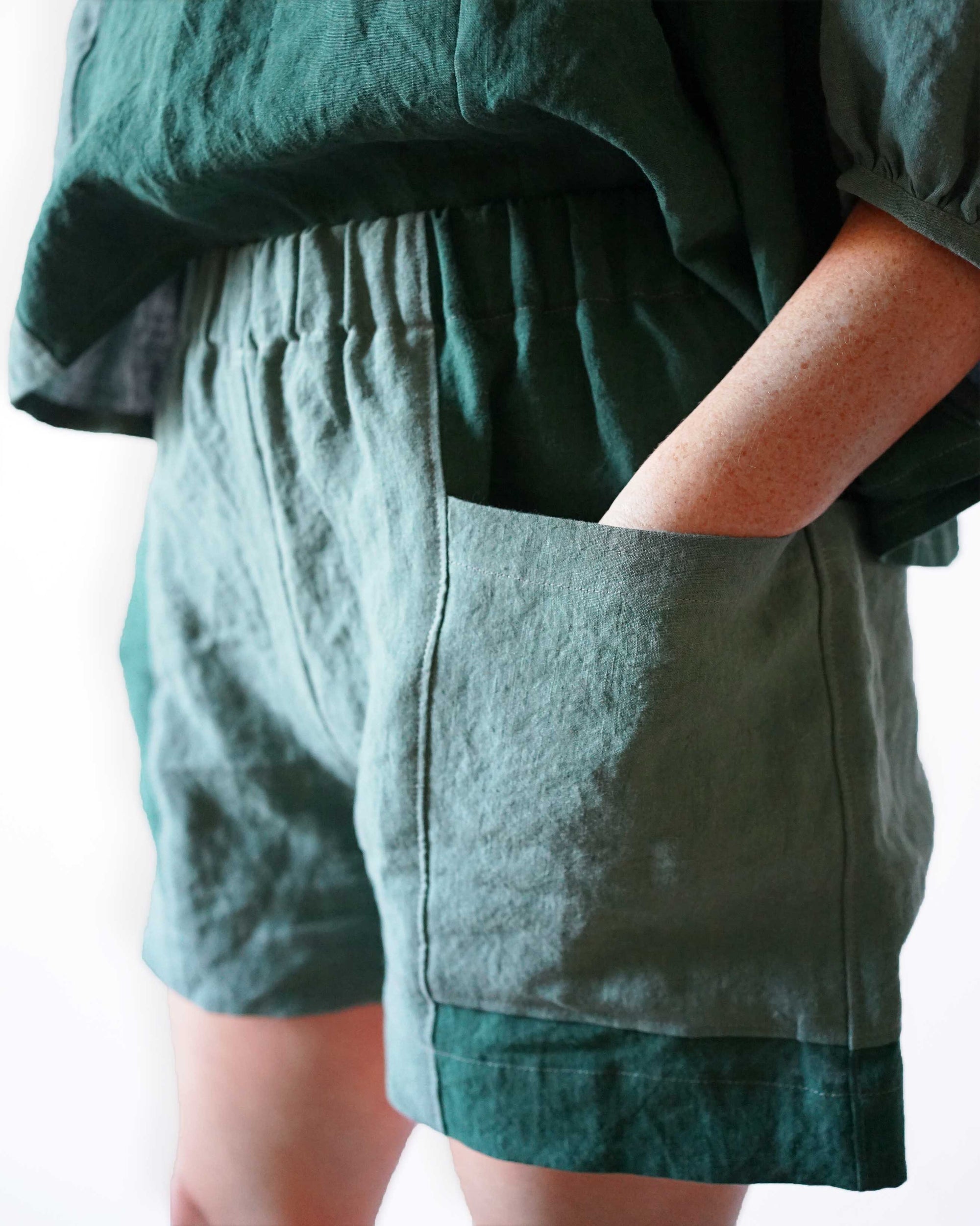 Matchy Matchy Sewing Club, Weekend Chore Shorts Digital PDF Pattern