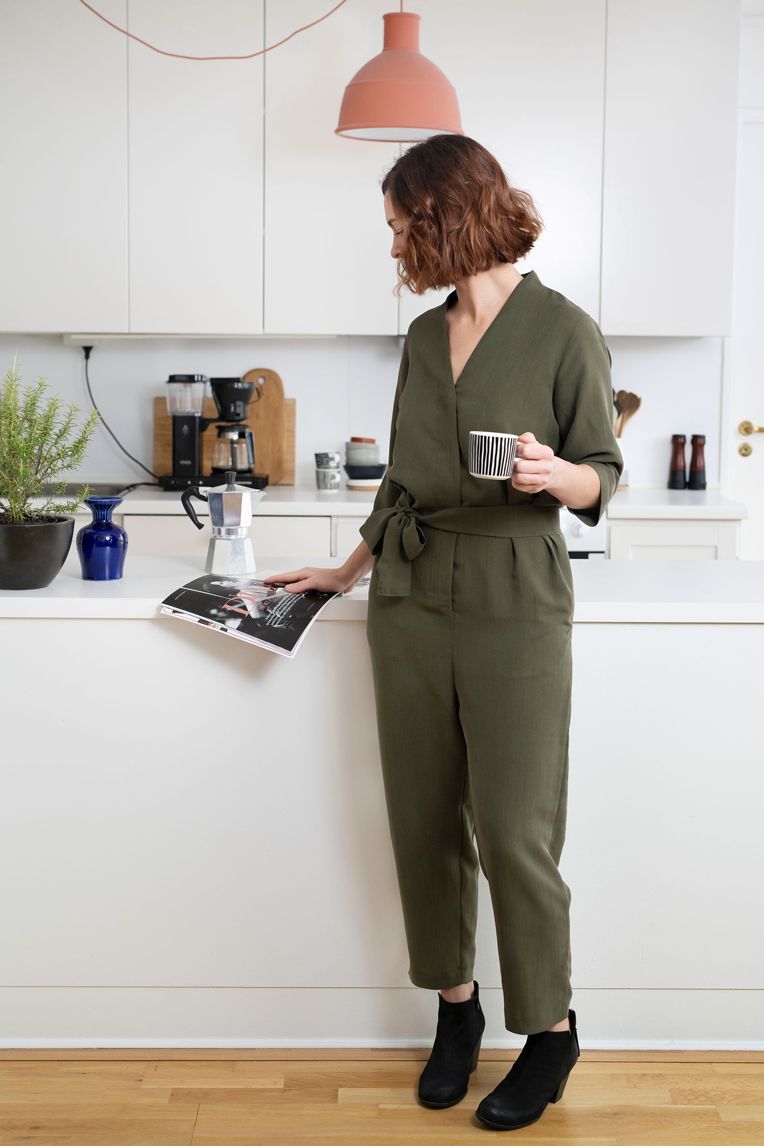 Assembly Line V-Neck Jumpsuit Pattern, Sweden - Lakes Makerie - Minneapolis, MN
