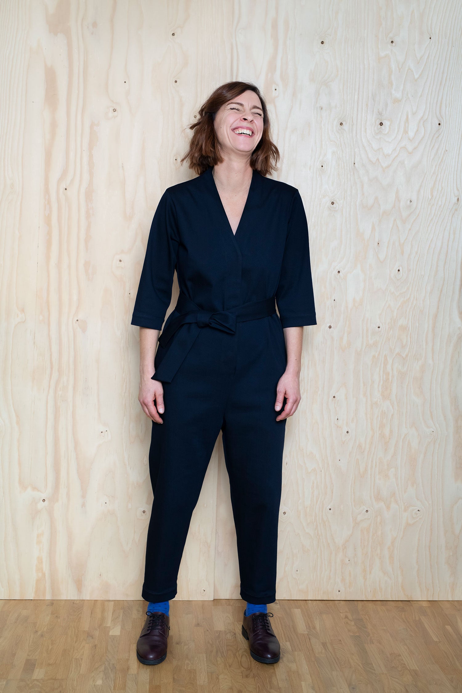 Assembly Line V-Neck Jumpsuit Pattern, Sweden - Lakes Makerie - Minneapolis, MN