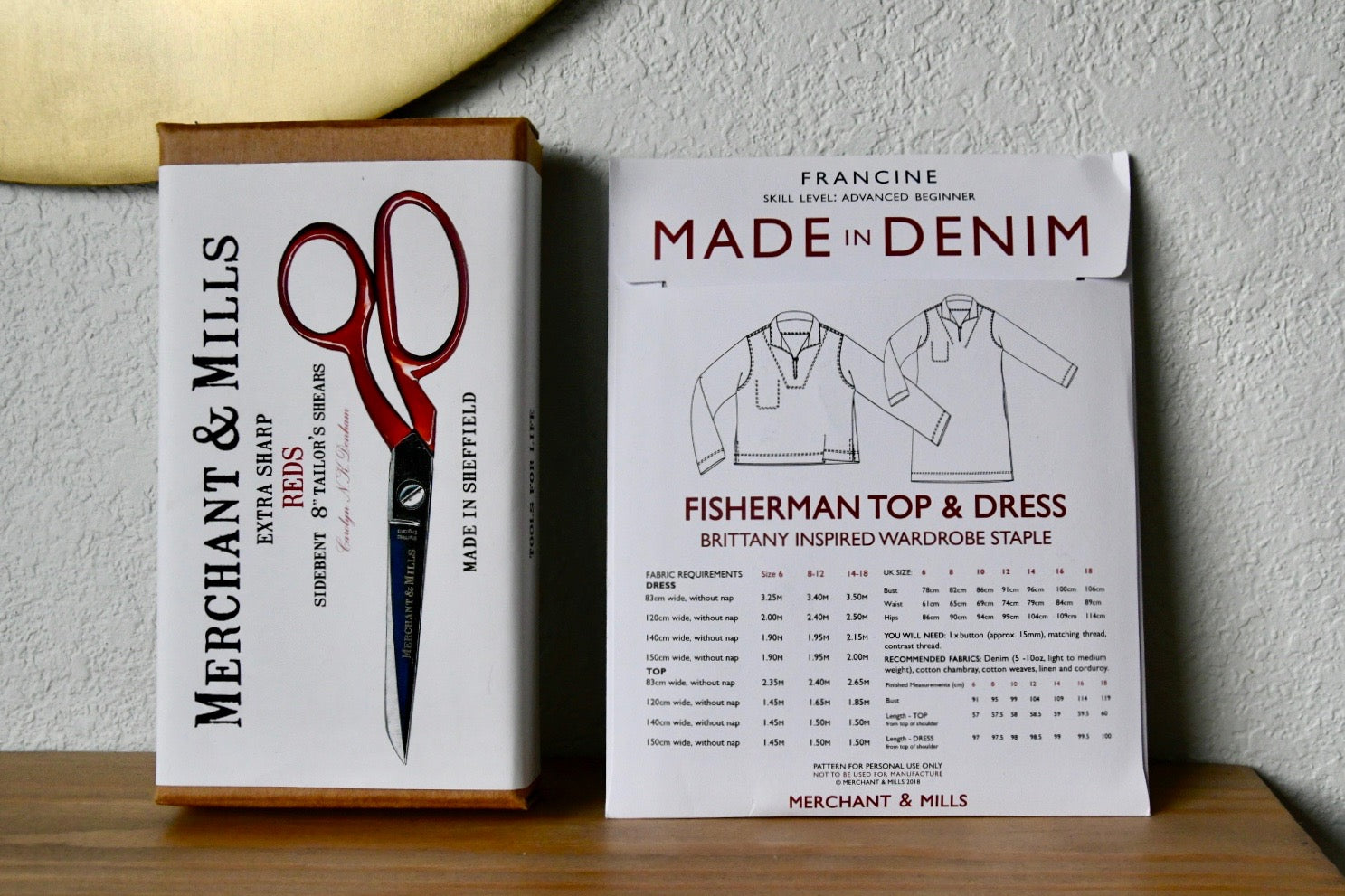 Merchant & Mills Francine Fisherman Top and Dress Pattern - Lakes Makerie - Minneapolis, MN