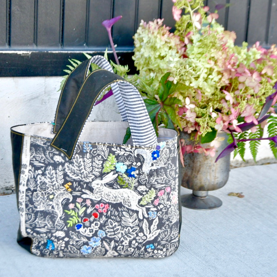 kzstevens Side Handle Gusset Tote Pattern