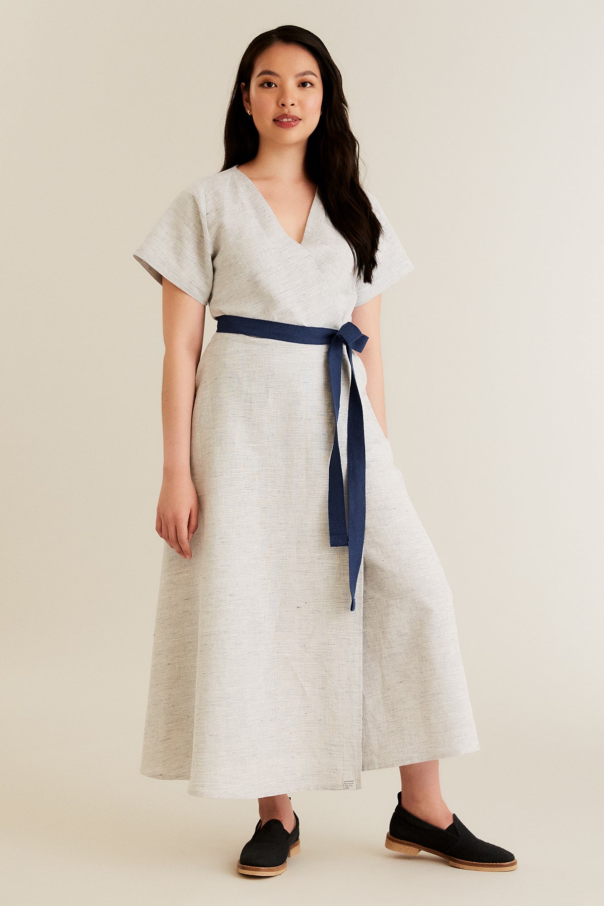 Named Clothing, Hali Wrap Dress & Jumpsuit, PDF Digital Pattern