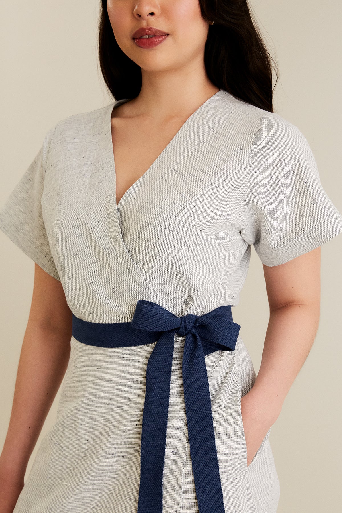 Named Clothing, Hali Wrap Dress & Jumpsuit, PDF Digital Pattern