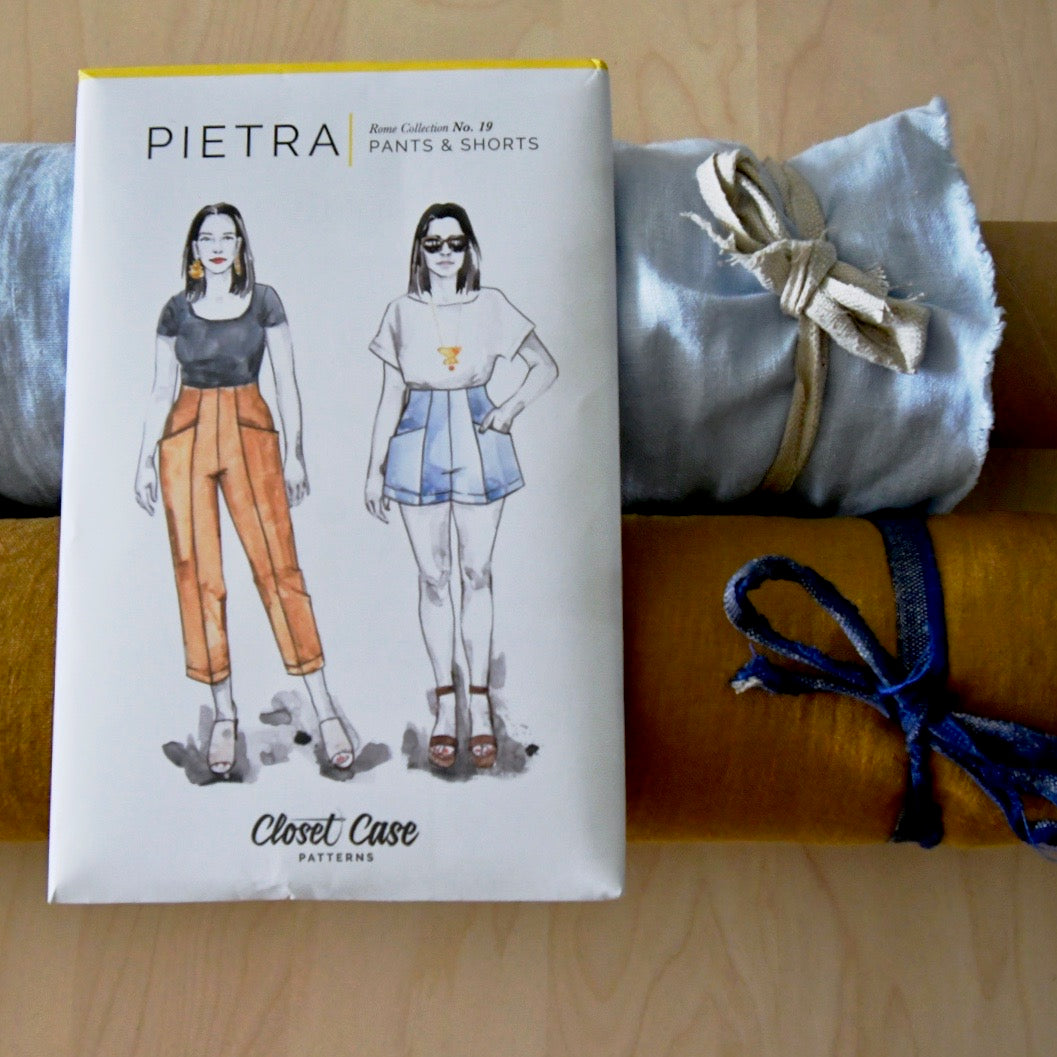 Closet Case Patterns, Pietra Pants and Shorts Pattern - Lakes Makerie - Minneapolis, MN
