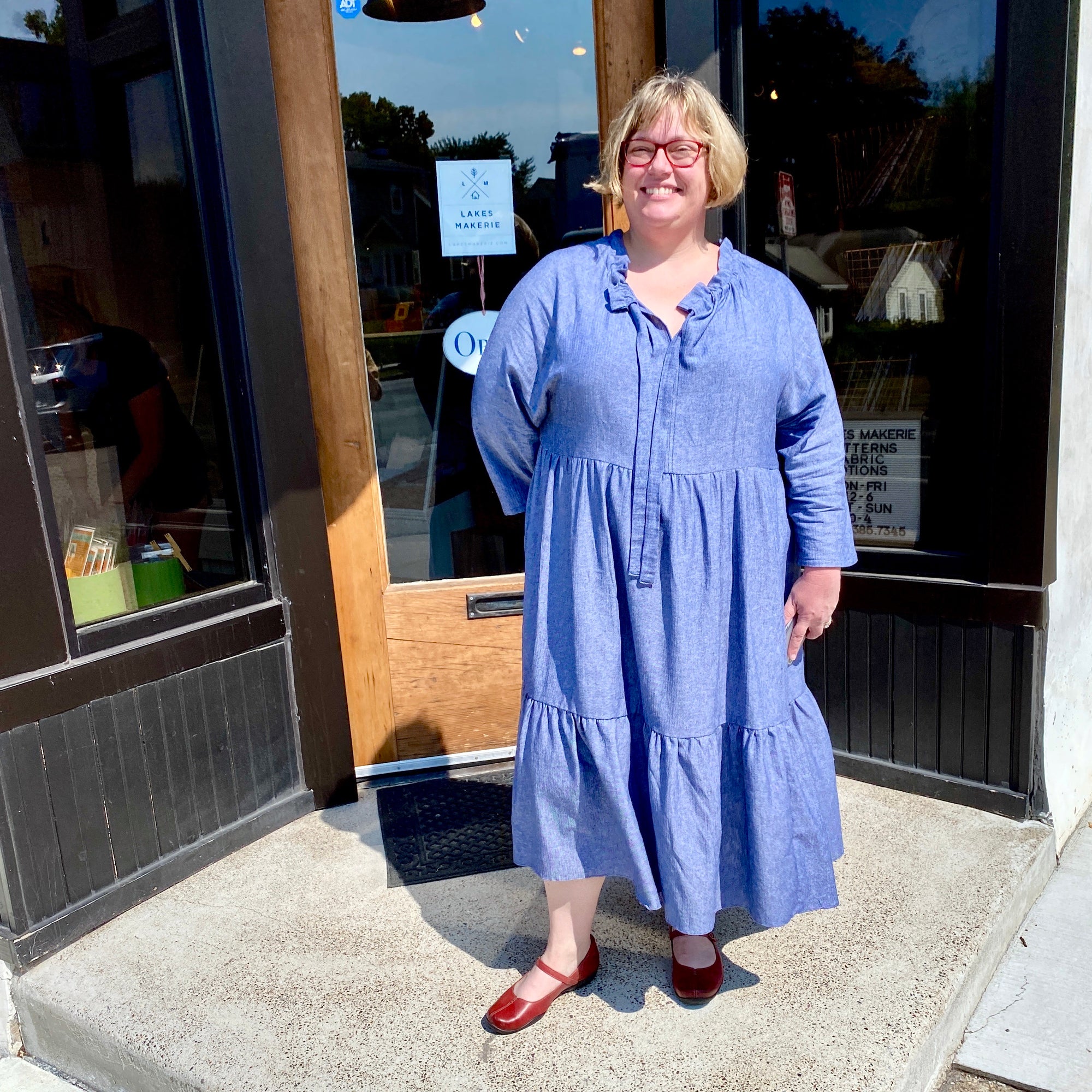 Friday Pattern Co., the Wilder Gown Sewing Pattern