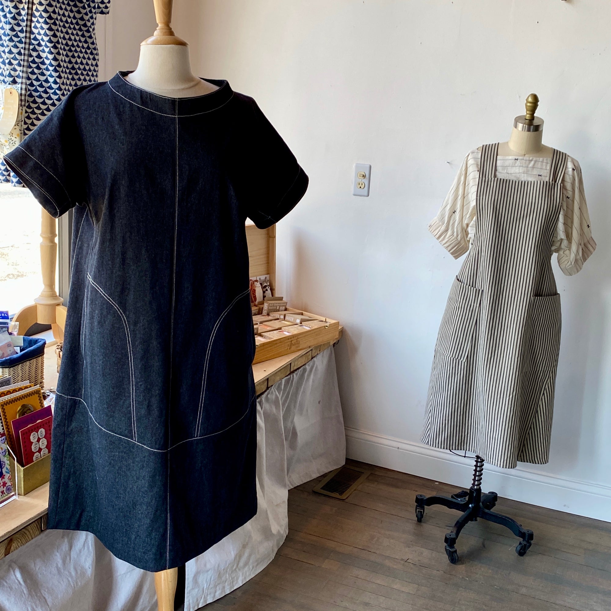Assembly Line, Cap Sleeve Dress Pattern, Sweden