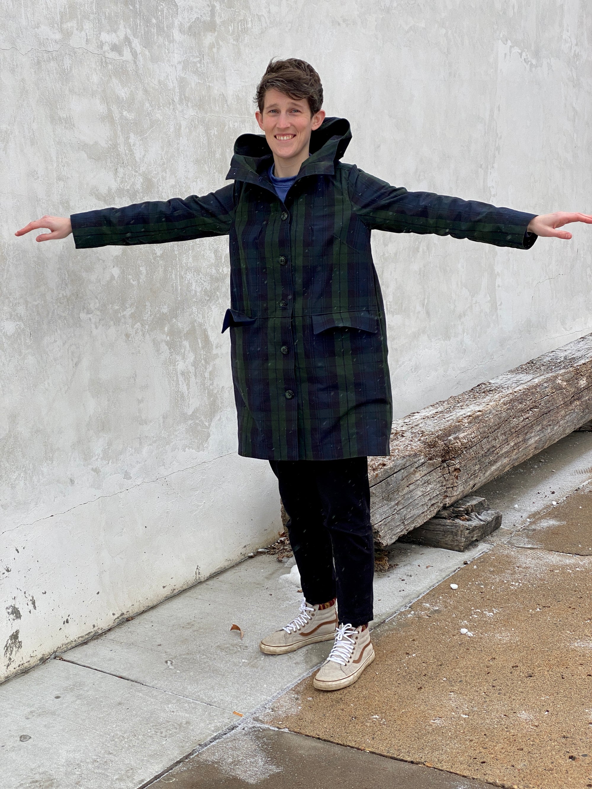 Assembly Line, Hoodie Parka Pattern, Sweden