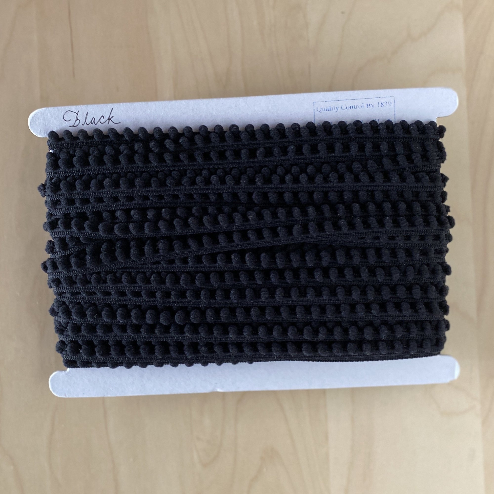 Mini Pom Pom Trim, 1 yard, assorted colors