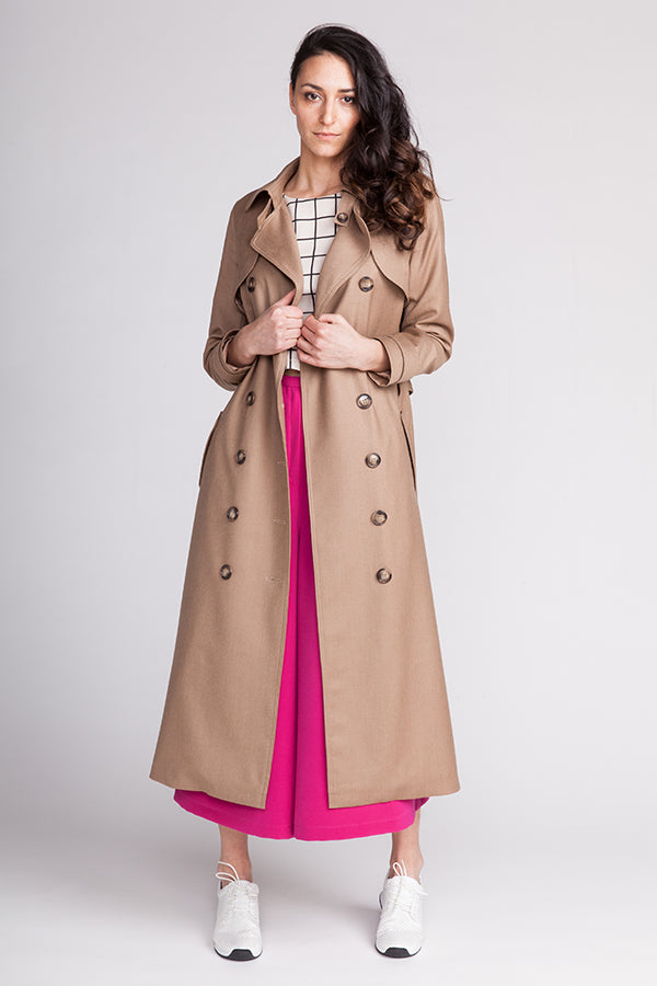 Named Clothing, Isla Trench Coat, Digital PDF Pattern – Lakes Makerie