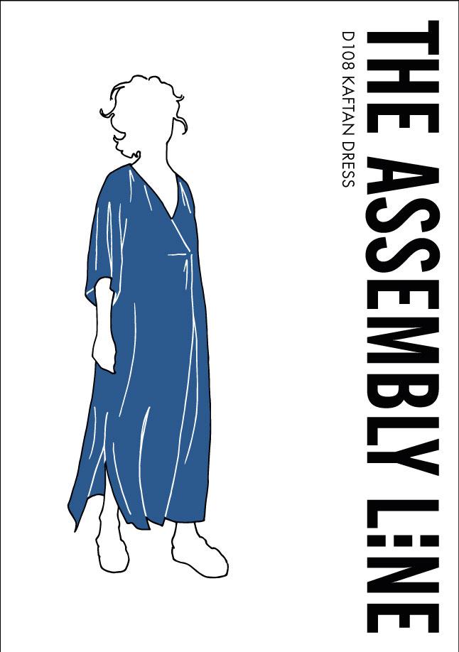 Assembly Line Kaftan Dress Pattern, Sweden