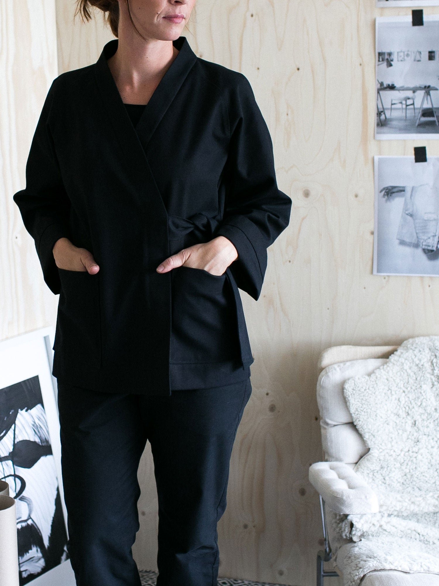 The Assembly Line, Wrap Jacket Pattern, Sweden - Lakes Makerie - Minneapolis, MN