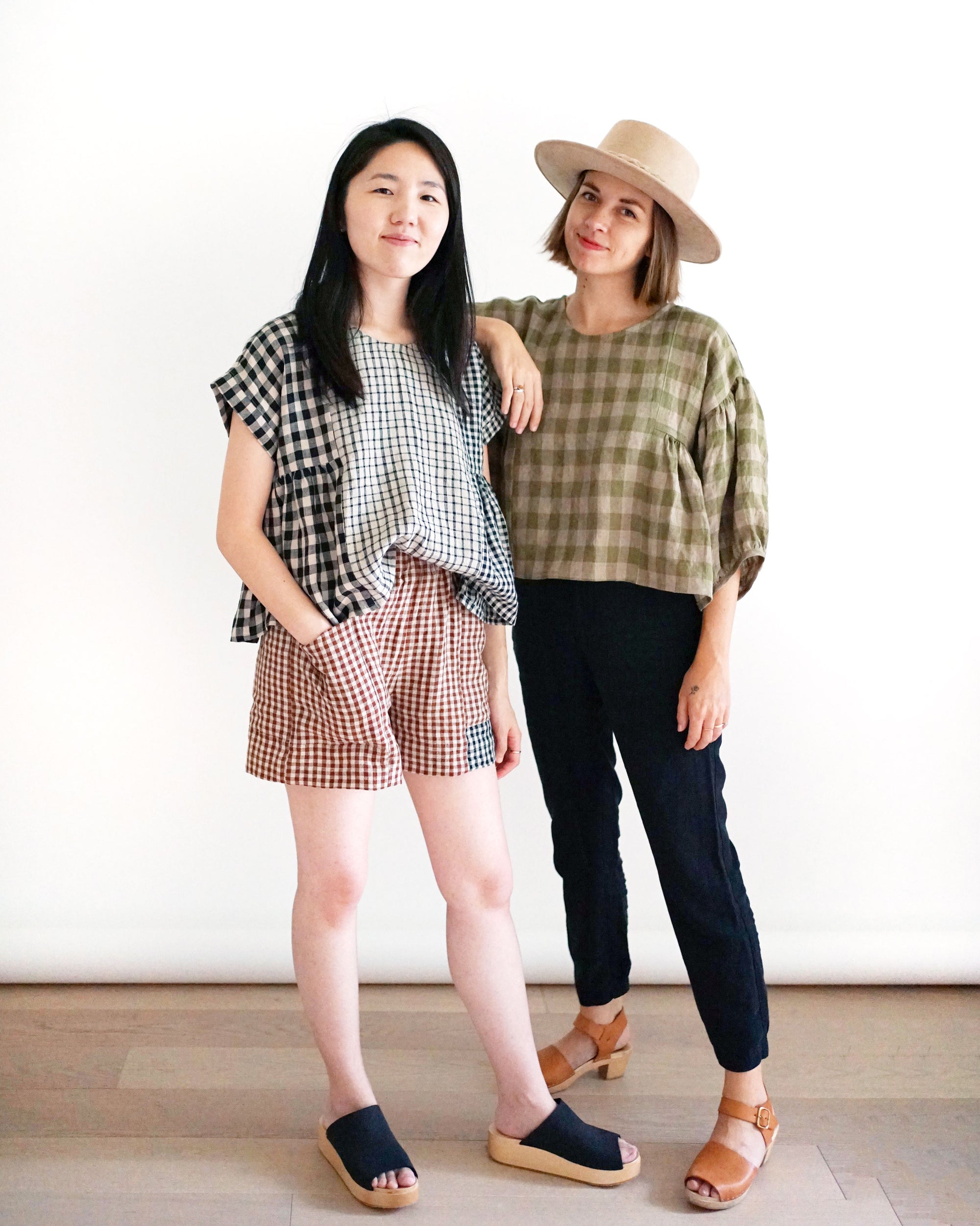 Matchy Matchy Sewing Club, Collage Gather Top, Digital PDF Pattern