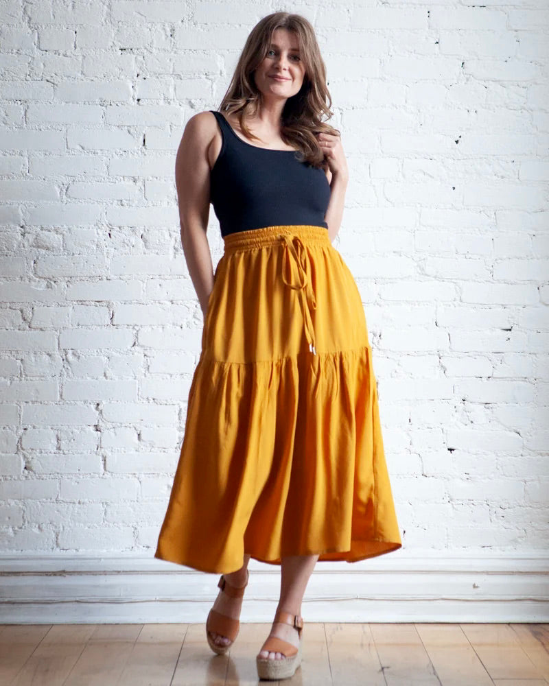 True Bias Mave Skirt Pattern, two size ranges