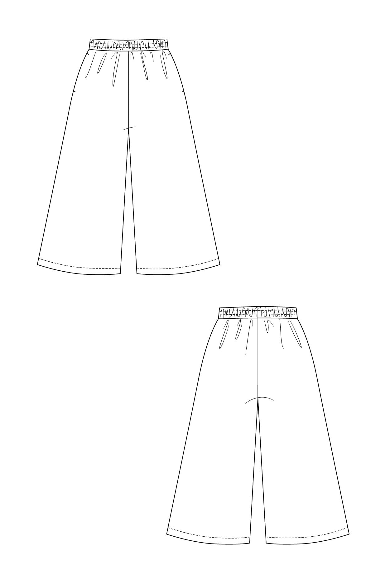 Named Clothing, Ninni Culottes, Digital PDF Pattern