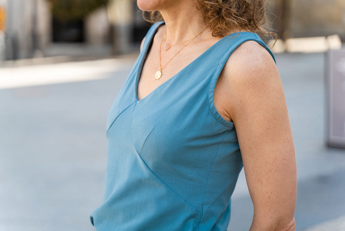 Liesl + Co., Marais Knit Dress + Top Sewing Pattern