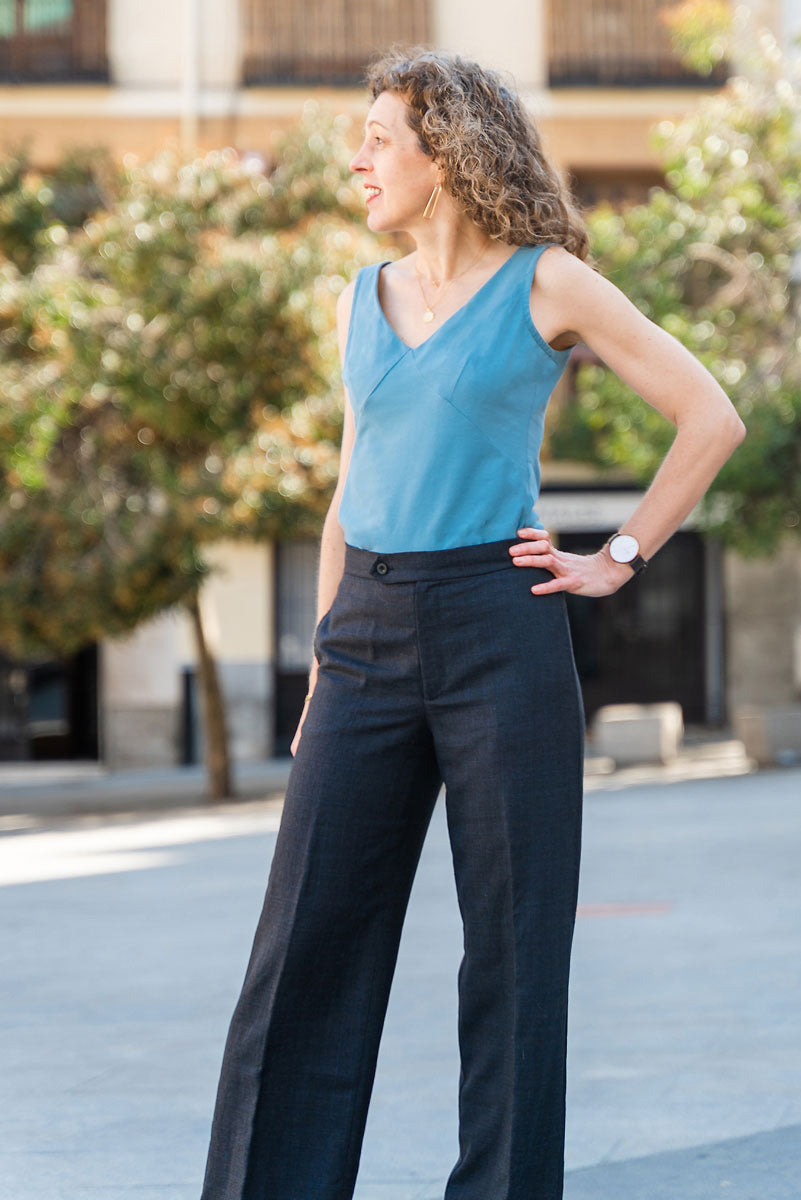 Liesl + Co., Marais Knit Dress + Top Sewing Pattern