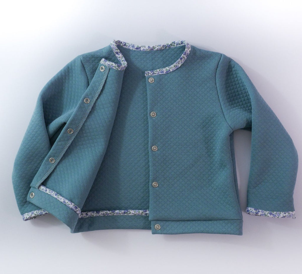 Ikatee (France), Vic Cardigan Sewing Pattern - Child, 3-12Y