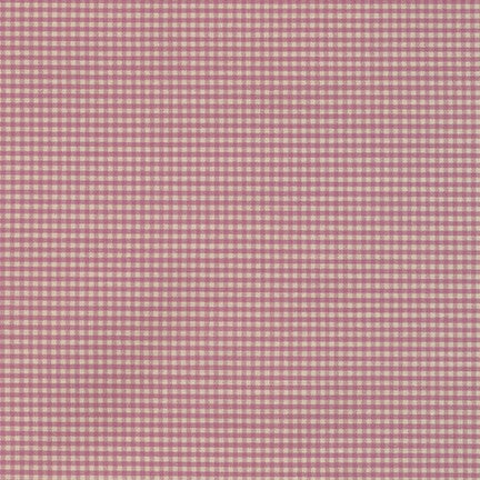 Crawford Shirting, Checks or Stripes (multiple sizes), Violet, 1/4 yard