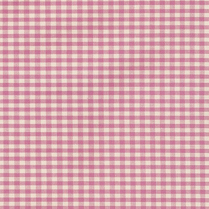 Crawford Shirting, Checks or Stripes (multiple sizes), Violet, 1/4 yard