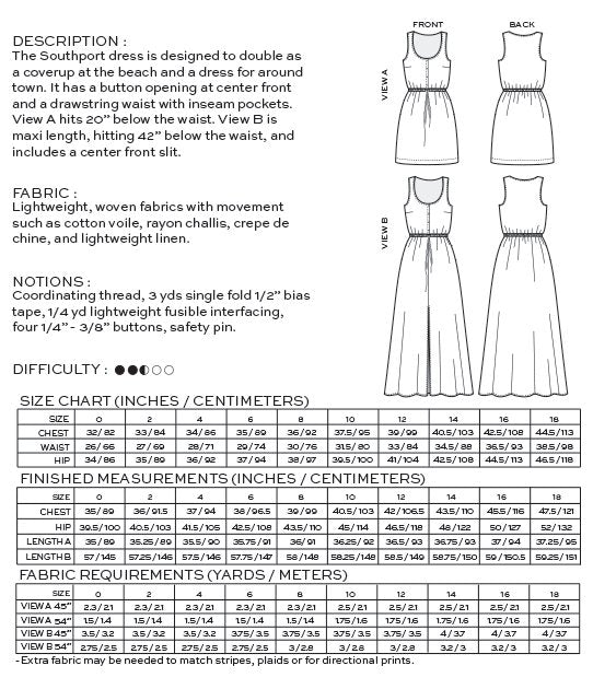 True Bias Southport Dress - Lakes Makerie - Minneapolis, MN
