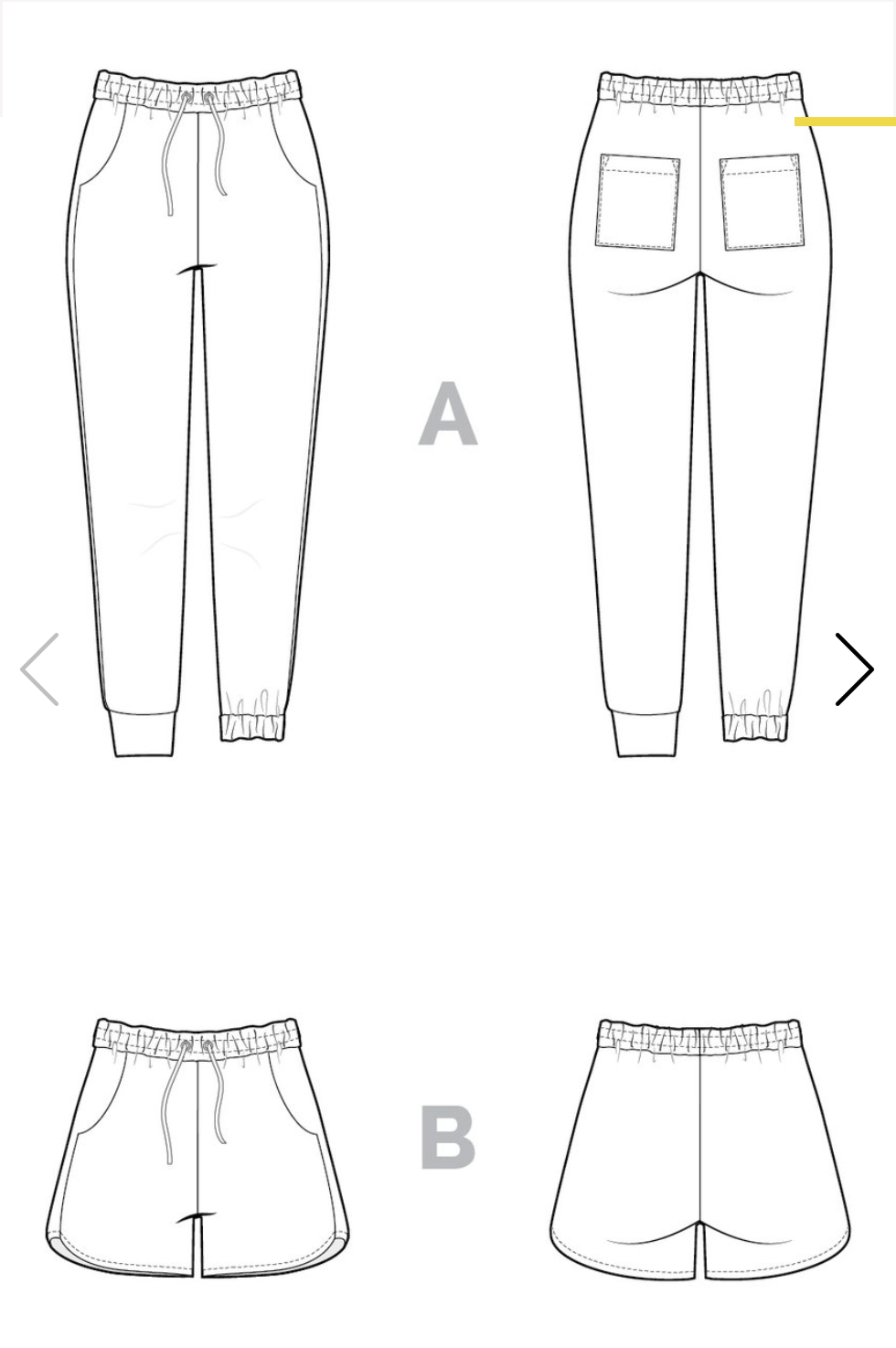 Closet Core Patterns, Plateau Joggers Pattern