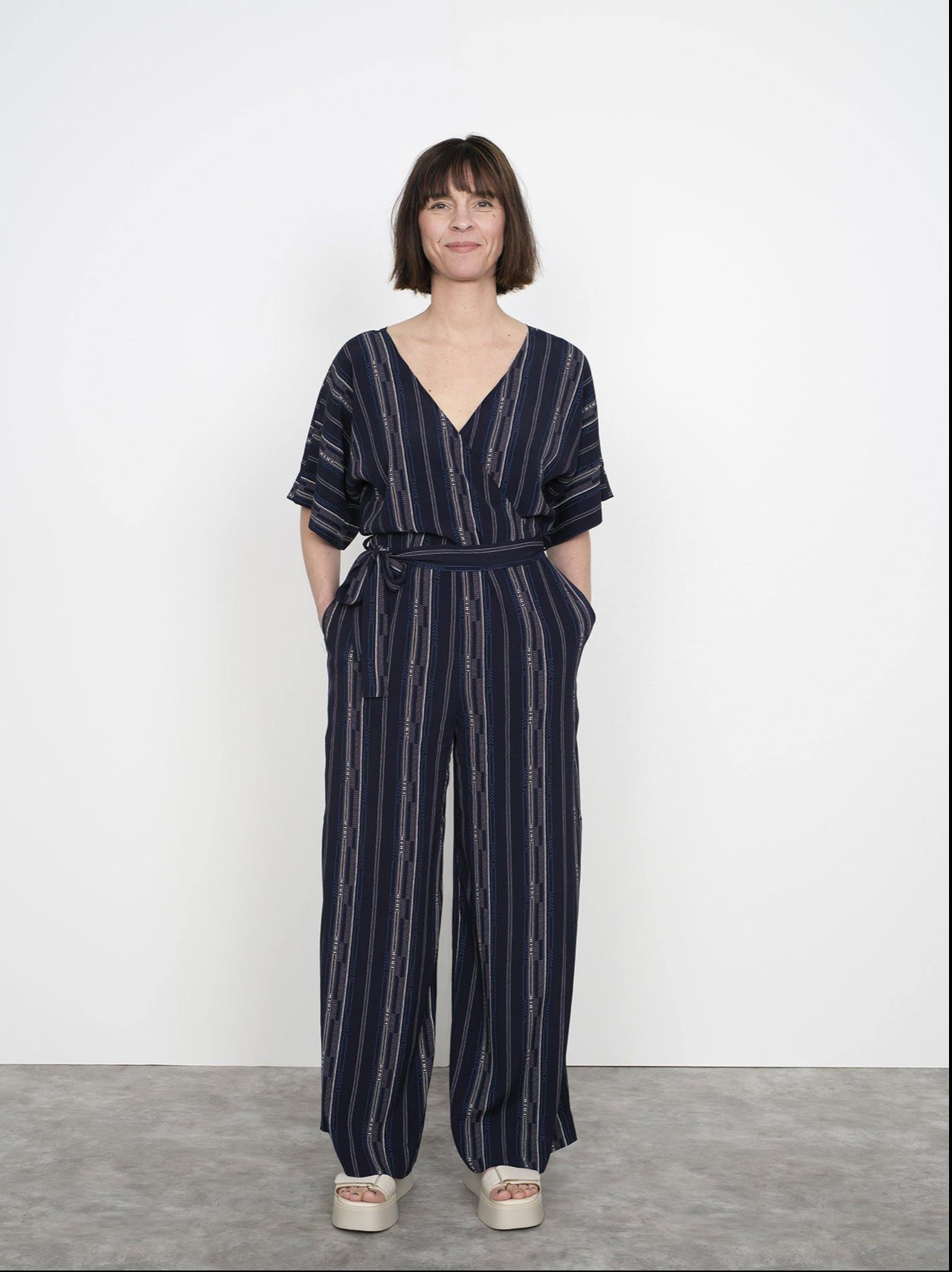 Assembly Line, Wide Leg Jumpsuit Pattern, Sweden
