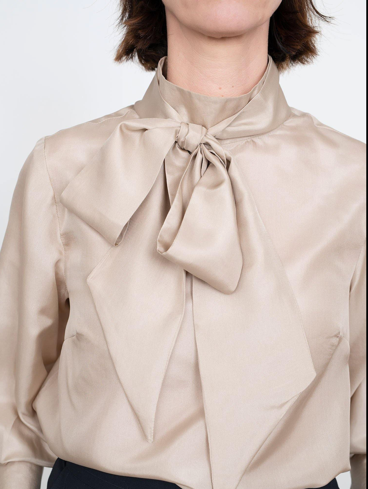Assembly Line Tie Bow Blouse Pattern, Sweden