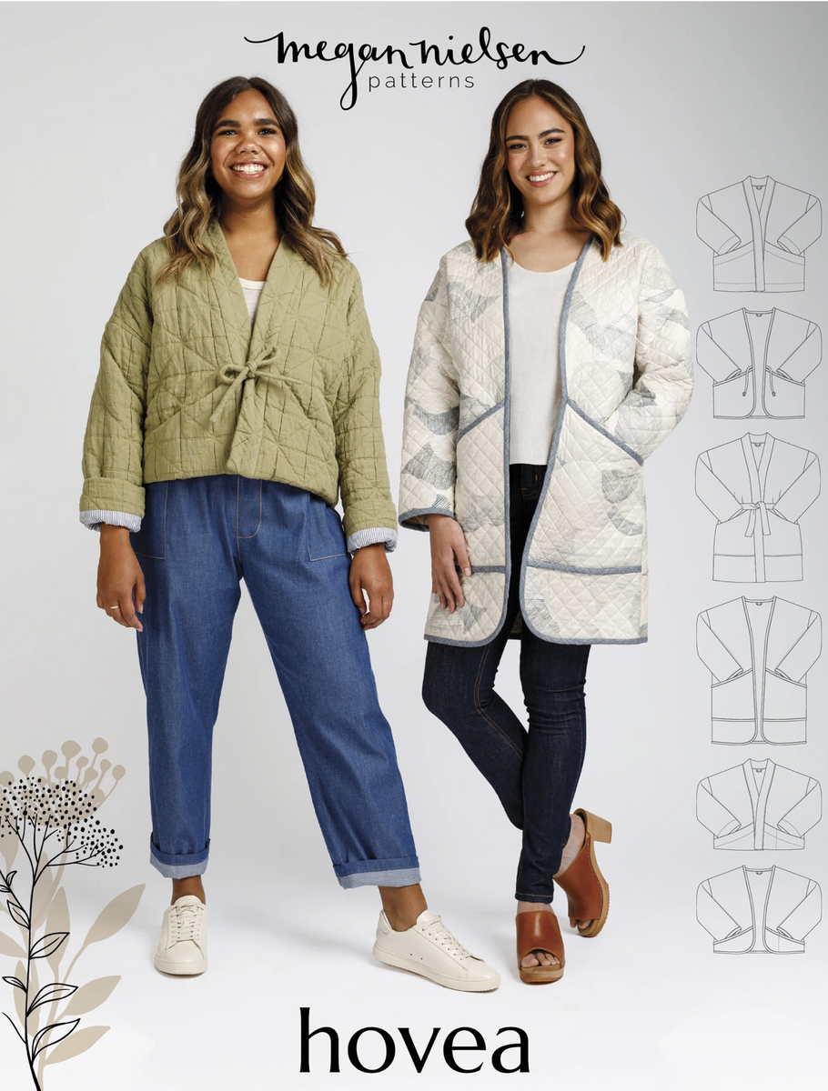 Megan Nielsen Hovea Quilted Coat Paper Pattern – Lakes Makerie Megan Nielsen Hovea Quilted Coat Paper Pattern – Lakes Makerie