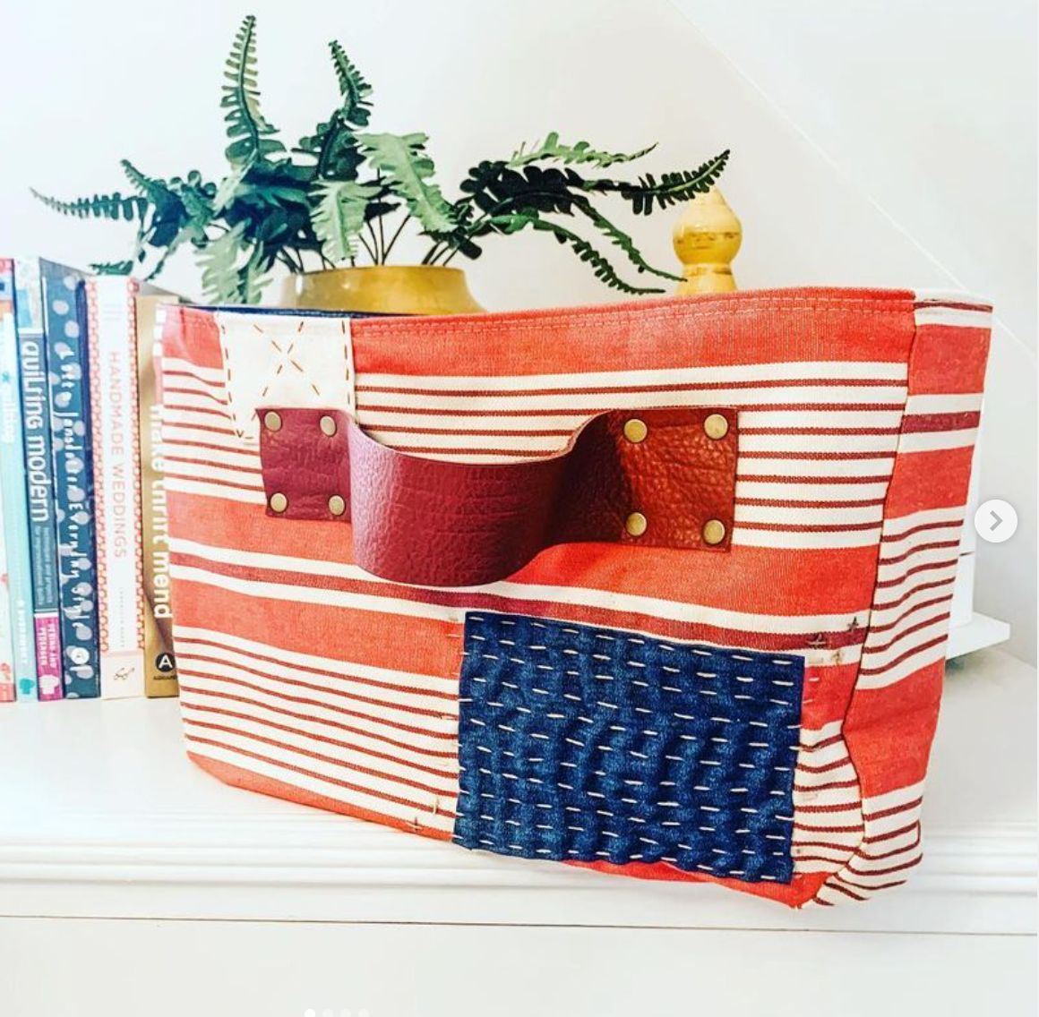 kzstevens Side Handle Gusset Tote Pattern