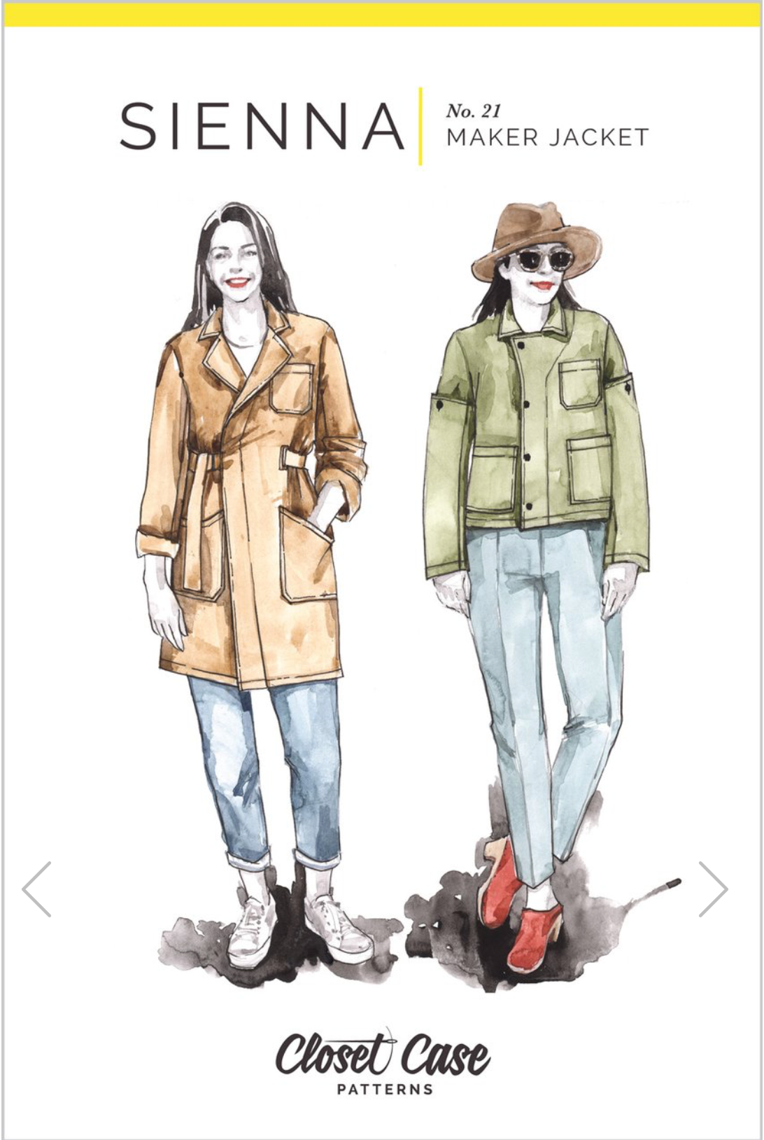 Closet Case Patterns, Sienna Maker Jacket - Lakes Makerie - Minneapolis, MN
