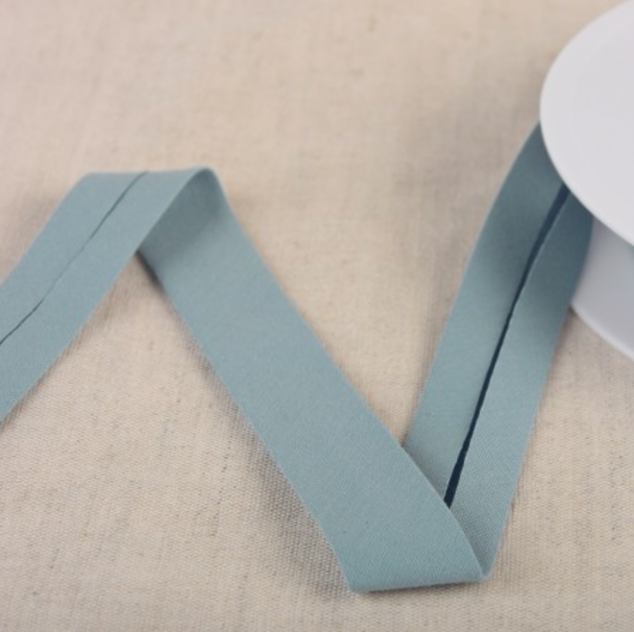 Organic Cotton Bias Binding, 20mm (0.8 inches) Wide