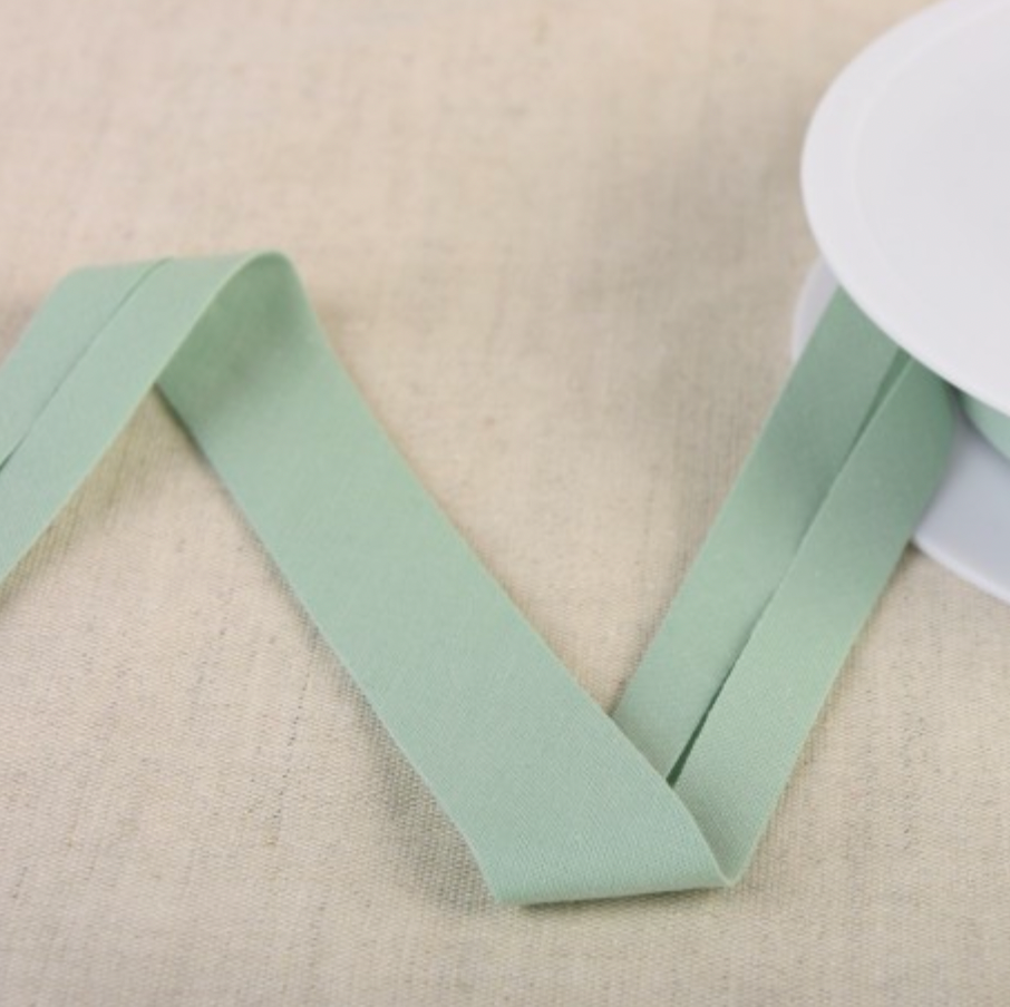 Organic Cotton Bias Binding, 20mm (0.8 inches) Wide